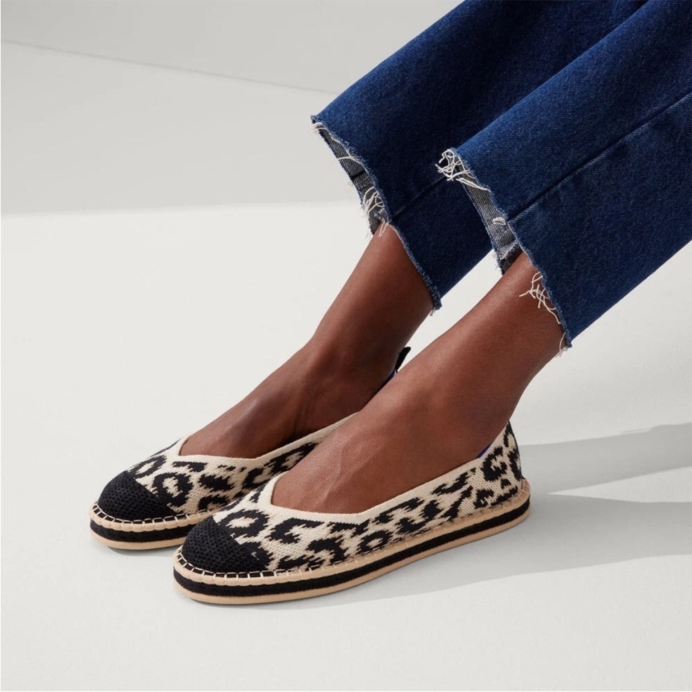 Rothy's The Espadrille Natural Hemp Flats Sandy Cat